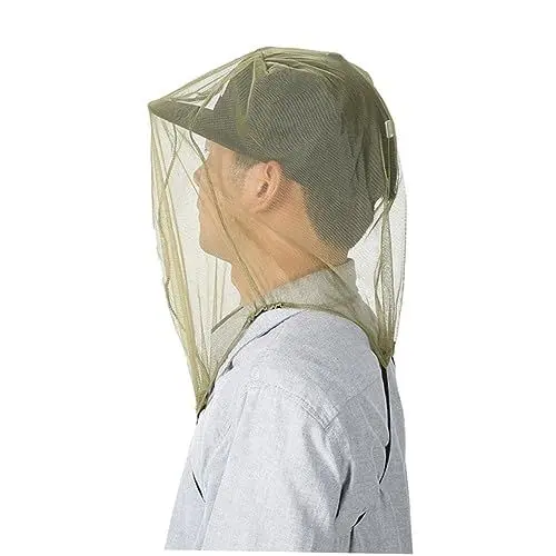 Produktbild: 2St -Kappe Kopfschutznetz Campingnetz Insektenschutzgitter insektenschutznetz schädlingsschutznetz gitter Outdoor Schutznetz Gesichtsmaschennetz Green BESPORTBLE