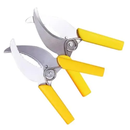 Produktbild: 2St Ring schäl schere astscheren hochastschere Handscheren Werkzeug zum Schälen von Baumrinde Gartenversorgung Rindenschneideschere Peeling Gartenschere Hautmesser Gartenwerkzeuge