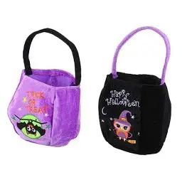 Produktbild: 2St Tragetasche Geschenktüten aus Stoff Kinder behandeln Taschen halloween basteln halloween costume Halloween Süßes sonst gibt's Saures Taschen Süßigkeitenbeutel für Kinder PRETYZOOM