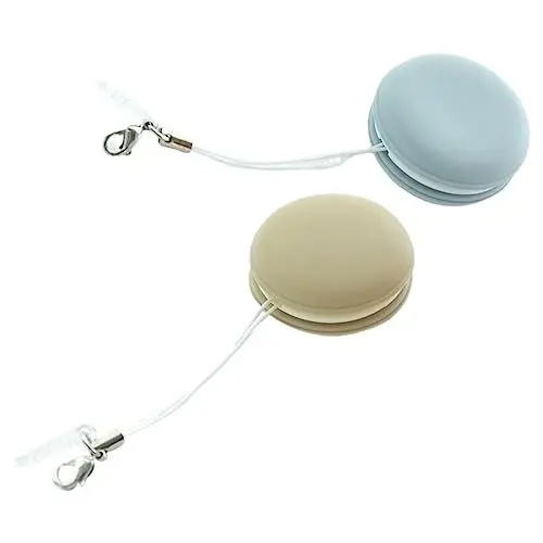 Produktbild: Anneome 2stücke Macaron-förmige Bildschirm Und Brillenreinigungstücher Weiche Waschbare Mikrofasertücher Für Handy Tablet Und Brille Zur Entfernung Von Fingerabdrücken Und Schmutz