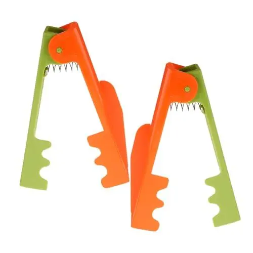 Produktbild: 2st Durchstechzange Dornen Entferner Verlässt Blumenschneider Trimmer Dorn Werkzeug Blatt Abstreifen Entfernungswerkzeug Blütenstiel Kräuterschere Gartenschneider Plastik PAMINGONO