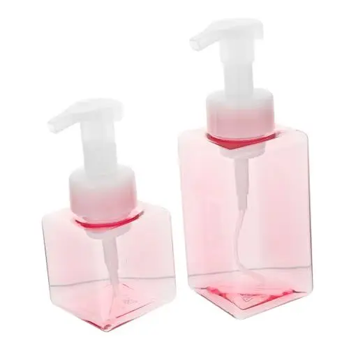Produktbild: Angoily Reise-toilettenartikel-flaschenset 2er-Pack Petg-plastikflaschen Für Handschaumpumpe Für Shampoo Tragbare Nachfüllbare Make-up-behälter