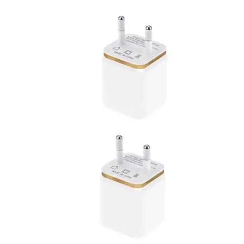 Produktbild: 2st Handyladegerät Charger USB-netzteil USB-ladegerät USB-ladestecker Schnellladegerät OSALADI