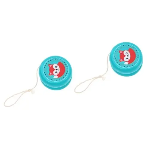 Produktbild: 2st Hölzernes Jo-jo Kugellager Marienkäfer-jo Professionelles Reaktionsschnelle Jojos Fingerspinnen Yoyo Yo-yos Für Anfänger Jo-jo Für Anfänger Jo-jo-bälle Profi Buche Abaodam