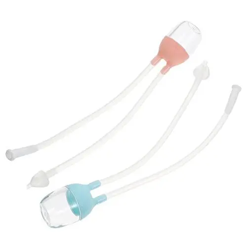 Produktbild: 2st Nasensauger Baby Produkte Babypflegeprodukte -sauger Für Babys Nasenreinigungsgerät Baby Muss Haben Saugplatten Für Baby Nasenpflücker Pp Werkzeug Neugeboren
