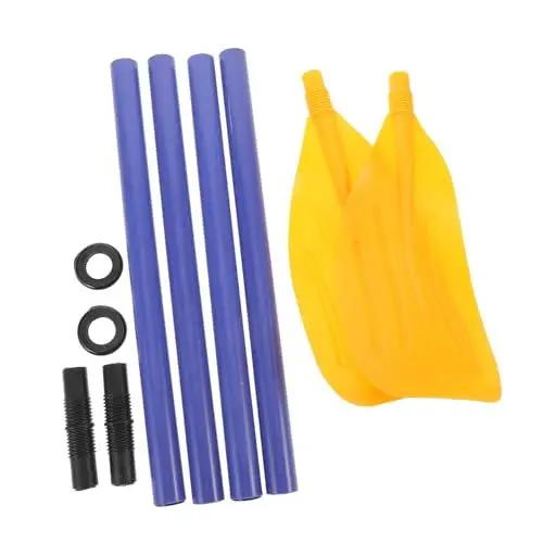 Produktbild: 2st Plastikpaddel Tragbares Paddel Ruder Für Schlauchboote Paddeln Paddel Zum Bootfahren Paddelboot Paddel Für Bootssport Kajak Paddel Für Kinder Kajakklinge Ruderpaddel Abs Yellow Yardwe