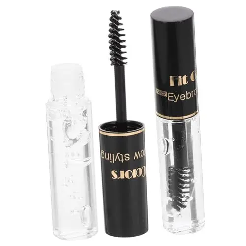 Produktbild: MERRYHAPY 2stücke Klares Augenbrauen-gel Wasserfest Augenbrauen-flüssigkeit Brauen-fixiergel Für Styling Tägliche Anwendung
