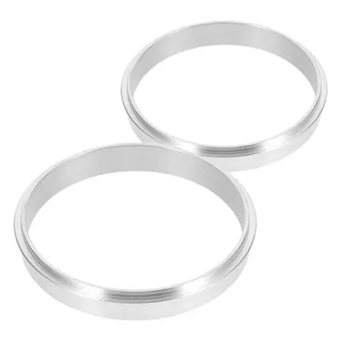 Produktbild: 2st Versiegeler Tassenring-zubehör Topfdichtring Ringbiegemaschine Zubehör Für Kaffeemaschinen Zubehör Für Becherverschließer Maschinenraumzubehör Aluminium Silver Wiederverwendbar GRIRIW