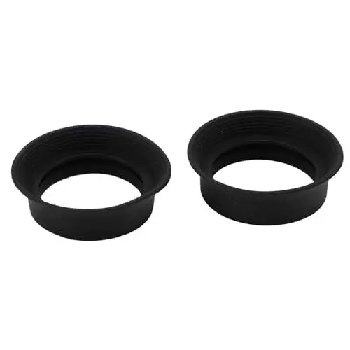 Produktbild: 2-teilige Okular-Augenmuscheln, Okularabdeckung aus Weichem Gummi, Zubehör für das Zielfernrohr, Augenschutzkappen für 28-32-mm-Mikroskop-Monokular-Binokular-Okular