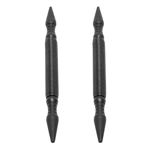 Produktbild: 2-teiliger Doppelkopf-Körnerkörner, Doppelkopf-Nagelsetzer, 3500 PSI Schlagkraft, Federbelasteter Körner für Holztürscharnier-Abstellgleis-Entfernungswerkzeug