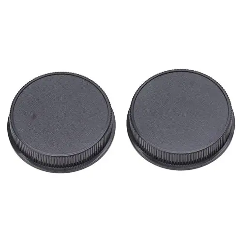 Produktbild: 2-teiliger Kamera-Objektivdeckel Hinten, L-Mount-Schutzabdeckung, Zubehör, Tragbares Kamera-Gehäuse-Set aus Kunststoff für Leica SL T-Kameras Typ 701, Typ701, TL, TL2, CL, L,