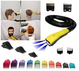 Produktbild: 2x Scherkopf, Haarschneider Staubsauger 2 in 1 Haare Schneiden Saugen mit Absaugsystem Hair Easy Cut