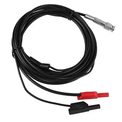 Produktbild: HT30A-Autotestkabel, Robuste Testleitung mit BNC und Bananenkopf, 3-Meter-Kabel für Oszilloskop, Weitbereichssonden Im Lieferumfang Enthalten, Vollständige Abschirmung Zur