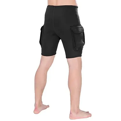 Produktbild: 3 Mm Neopren-Tauchshorts für Herren, Geeignet Zum Kajakfahren, Tauchen, Windsurfen (M)