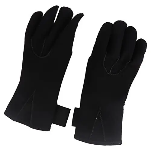 Produktbild: 3 Mm Tauchhandschuhe mit Elastischem Handgelenk, rutschfeste Partikel, wasserdichte Neoprenanzug-Handschuhe Zum Schnorcheln, Paddeln, Surfen, XL 30,00 X 17,00 X 4,00 30,00 X (S)