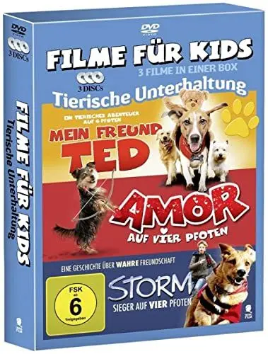 Produktbild: 3 Movies Kids Collection - Tierische Unterhaltung (3 DVDs)