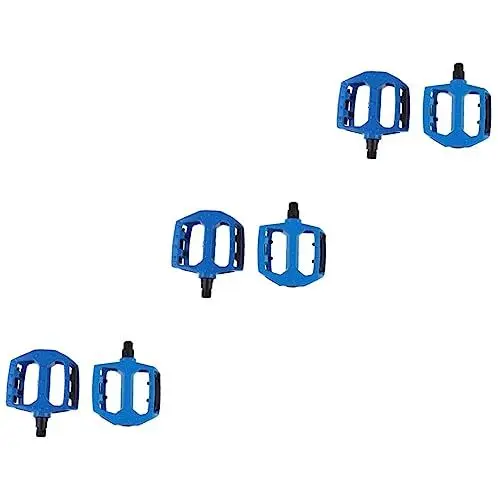Produktbild: 3 Paare City Bike Fahrradzubehör Faltrad Snail Essence schubkarree geldschrank Fahrrad zubehör Reisezubehör Pedale aus Aluminiumlegierung Pedal für Fahrrad Mountainbike Maske Kind