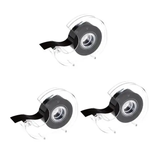 Produktbild: 3 Rollen Magnetband magnet magnetische klebeband magnetleiste magnetbänder magnetice Magnete Packband mit Abroller klebrige Magnetstreifen flexible Magnetstreifen Plastik STOBOK