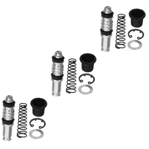 Produktbild: 3 Sätze Reperaturset Kolbenpumpen-reparatursatz Kupplungsbremspumpenfeder Kolben Der Kupplungsbremspumpe Oberen Pumpenkolben Reparatursatz Für Inlinepumpen Aluminiumlegierung BUGUUYO