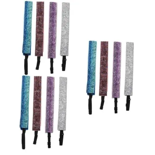 Produktbild: 3 Sätze Sport-Stirnband Für Sportliche Stirnbänder Elastisches Sport-Stirnband Kopfwickel Trainieren Atmungsaktives Sport-Stirnband Wanderstirnbänder Stoff 4 Stück * 3 Kisangel