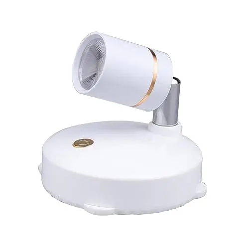 Produktbild: 3 Stk Scheinwerfer USB-Batterien USB-AA-Batterie Kunst Licht Dekor Spot-Lampen-Ausrüstung ferngesteuerte LED-Lampe gebührenpflichtig Ladelicht Haushaltsgeräte schmücken Abs Weiß
