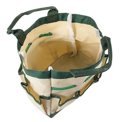Produktbild: 3 Stk Werkzeugkasten für den Garten Tragetaschen aus Segeltuch Werkzeugtaschen für Gartenkniebank aufbewahrungssack storage pockets die Einkaufstasche Handtaschen Gartentasche OSALADI