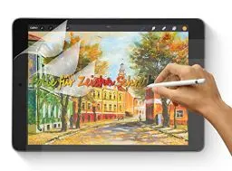 Produktbild: (3 Stück) Like Matte Papier Folie für iPad 9./8./7. Generation (10,2 zoll, 2021/2020/2019), (Blendfreiem) PET Papier Gefühl schutzfolie zum Zeichnen, Schreiben, Skizzieren