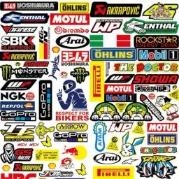 Produktbild: 3 Stück Motocross Aufkleber Auto Tuning Aufkleber Motorsport Aufkleber Motorradhelm Aufkleber Aufkleber Set Geeignet Für Motorrad Skateboard Auto Rollerhelm und Motocross Aufkleber（Typ B）