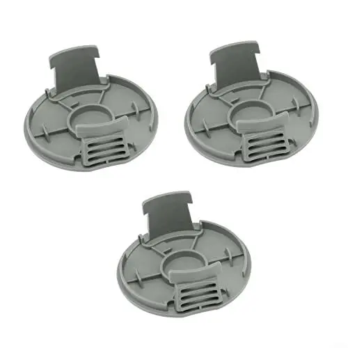 Produktbild: 3 Stück Rasentrimmer Ersatz Spulenkappe für Bosch Spulenabdeckung Für EasyGrassCut 18V-230.18V-26.18V-260.23.26 F016F05800 Rasentrimmer Fadenspulen Und Spulendeckel