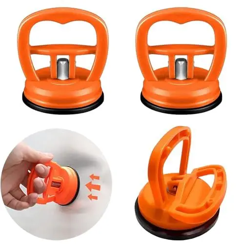 Produktbild: 3 Stück Saugnapf Dent Abzieher Beulen Reparaturset Auto Dellen Rausziehen Saugheber Funktion Schwerlast Dellenentfernung Vakuum Saugnapf Saug Heber für Auto Dellen Handy Glasscheiben Laptop