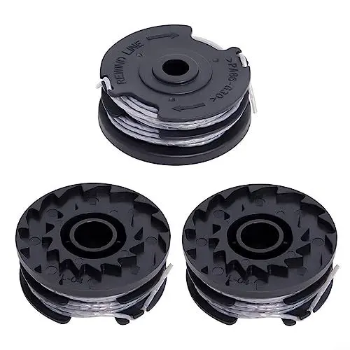 Produktbild: 3 Stück Spule für Greenworks Rasentrimmer G40LT/G40LTK2/G40LTK2x/2101507