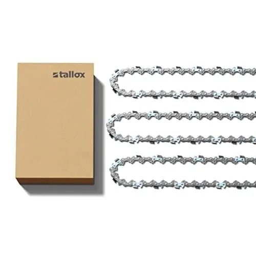 Produktbild: 3 tallox Sägeketten .325 1,3 mm 64 TG 38 cm Schwert Vollmeißel kompatibel mit DOLMAR HUSQVARNA
