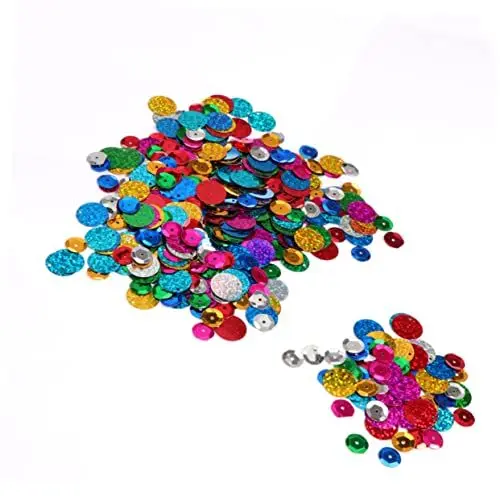 Produktbild: 30 Pailletten Zum Basteln Glitzer Pailletten Party-konfetti Perlen Zum Basteln Pailletten Zum Besticken Konfetti-pailletten Feier Tischstreuung Verbreitung Mini