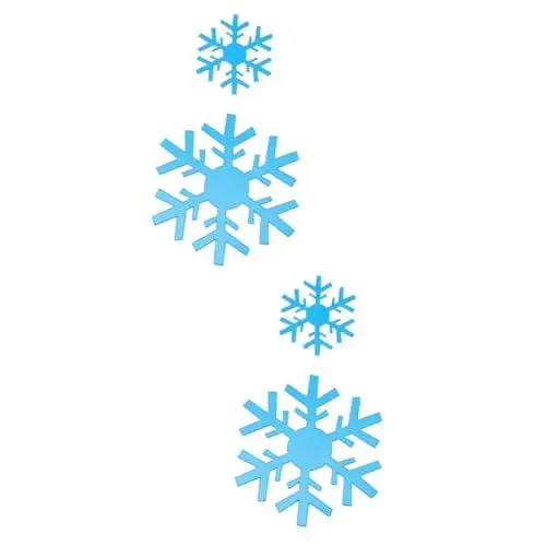 Produktbild: PRETYZOOM 30 Stk Schneeflocke-Spiegel-Wandaufkleber Weihnachtsfensterbild weihnachtsschaufenster aufkleber abnehm aufkleber sticker weihnachten Wandtattoo Weihnachten Fensteraufkleber