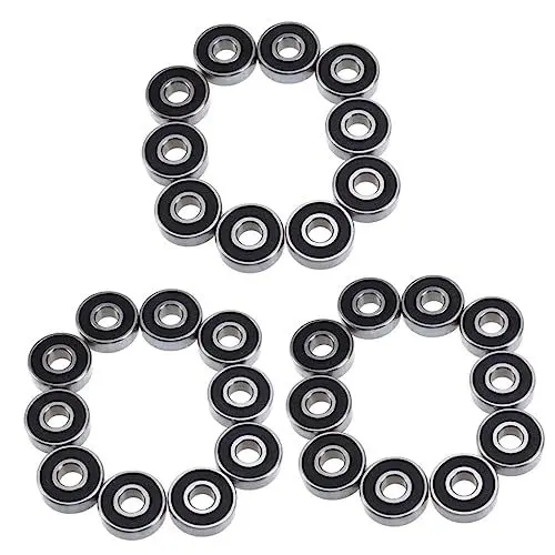 Produktbild: 30 Stk stainless steel inoxlm fitnessgerät fitnesgeraete lauflernrad tretwerk laufgurt Einfache Installation elliptische Lagerung Radiallager Türen und Fenster Laufband s608