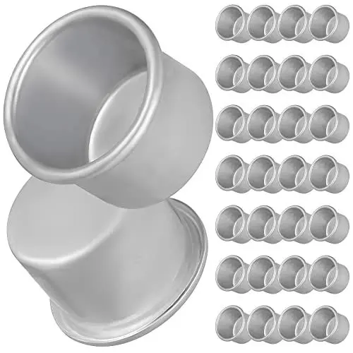 Produktbild: Artibetter Kerzenhalterset Aus Aluminium - Minimalistisches Design Für Stabkerzen Ideal Für Hochzeiten Geburtstagsfeiern Und Tischdekorationen