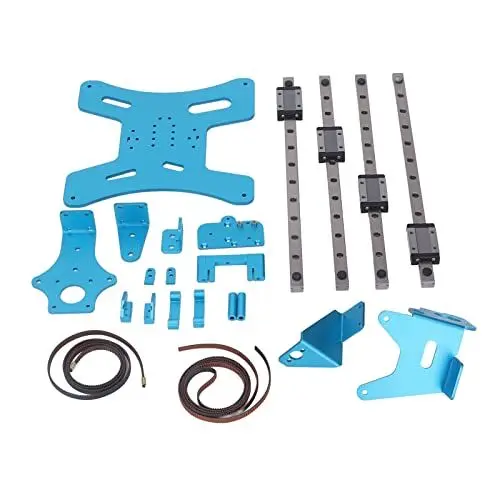 Produktbild: 300 Mm Linearführungen, 3D-Drucker-Wellenriemen, Aluminiumlegierung, Verschleißfest, Einfach zu Installierende Ersatzteile mit Schraubenpackungen für Ender 3 Pro V2 für Ender 3 Pro