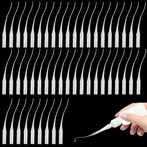 Produktbild: 300 x Klebespitzen, Kleber Micro Tips Kunststoffkleber Flaschenspitzen, Leim Extender Kleber Mikrospitzen, Kleber Extender Präzision Applikator, Pipette Tropfer Tips für Labordosieren Klebespender