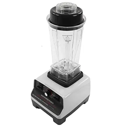 Produktbild: 3000 W Professioneller Standmixer, Elektrischer Entsafter, 2 L Fassungsvermögen für die Küche, EU-Stecker 220 V (WHITE)