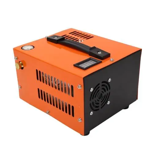Produktbild: 300BAR Hochdruck PCP Luft Kompressor, 4500psi HPA Pumpe mit Kühl Ventilator Zum Tauchen, Inflation Im Freien