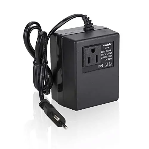 Produktbild: 300-W-Spannungswandler-Wandler, Abwärtswandler von 50 Hz / 60 Hz AC220 V / 240 V auf 110 V / 120 V Reisespannungswandler-Adapter(EU Plug)