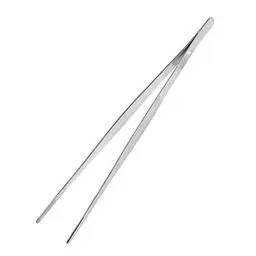 Produktbild: 30cm Grillzange Kochpinzette Präzise Küchenüberzug Edelstahl Grill Pinzette Pinzette Edelstahlzange zum Backen Dekorieren zum Grillen, Schneiden und Servieren