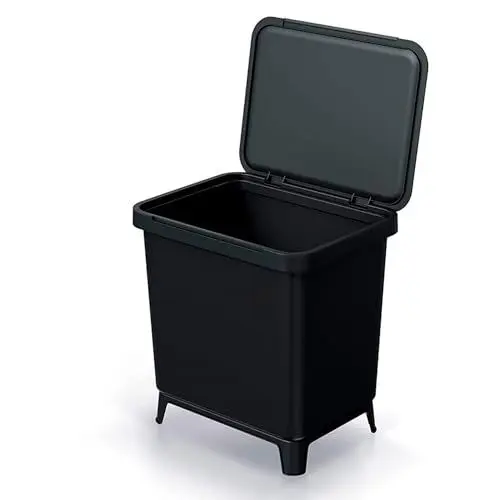 Produktbild: 30L Recyclingsystem in schwarz KEDEN