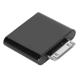 Produktbild: 30-poliger Bluetooth-Sender für IPod, Kabelloser Bluetooth 2.1-Sender, Plug-and-Play, Audio-Bluetooth-Adapter mit 10 M Reichweite (Black)