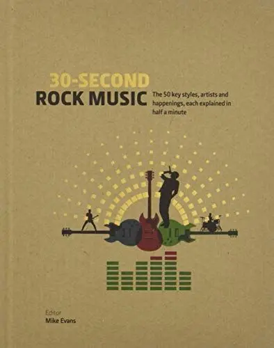 Produktbild: 30-Second Rock Music: The 50 key styles, artists and happenings each explained in half a minute