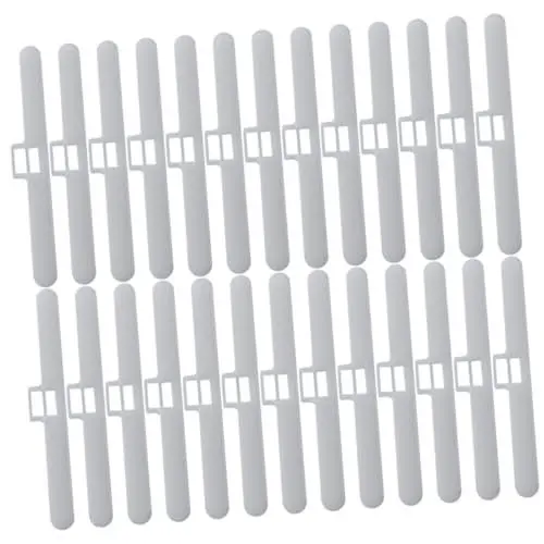 Produktbild: 30Stücke Vertikalen Jalousien Top Hänger Ersatzteile für Jalousien Blind Reparatur Hänger Halter für Jalousien Blind Zubehör Vertikale Blind Halterungen