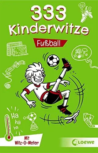 Produktbild: 333 Kinderwitze - Fußball: Mit Witz-O-Meter - Witzebuch, Schülerwitze, Witze für Kinder
