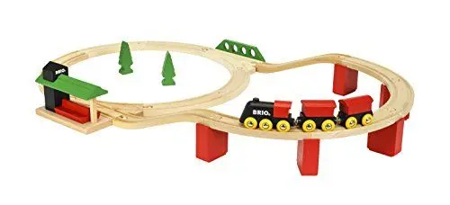 Produktbild: 33424 BRIO Classic Deluxe-Set - Eisenbahnzubehör Holzeisenbahn - Empfohlen für Kinder ab 3 Jahren