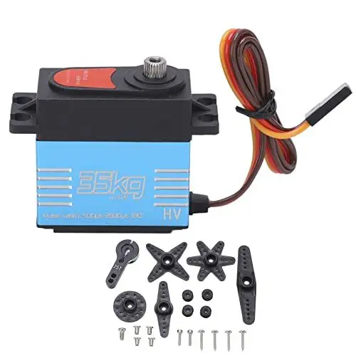Produktbild: 35 Kg High Torque Motor Servo, High Speed ​​Metal Gear 35 Kg Großes Drehmoment Digital Servo Passend für 1/8 1/10 RC Car