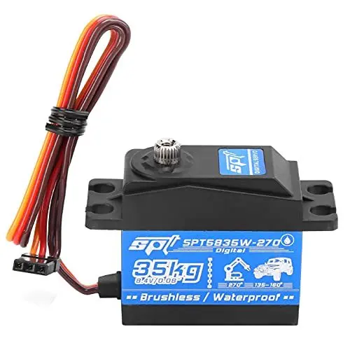 Produktbild: 35 Kg RC Wasserdichter Bürstenloser Motor Getriebe Servo Ersatz für 1/8 1/10 RC Car Robot